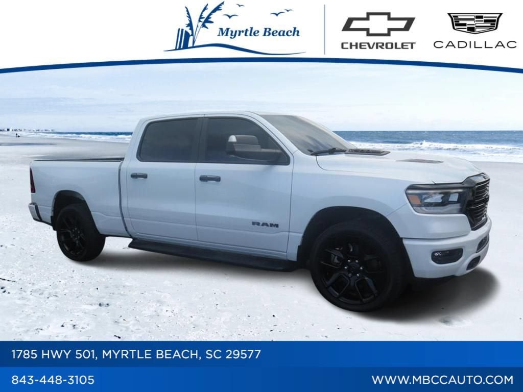 2024 RAM 1500 Laramie in Other — front three-quarter view